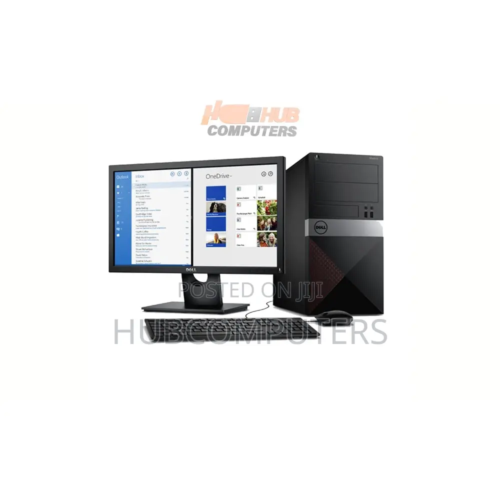 New Desktop Computer Dell 4GB Intel Core i3 HDD 1T