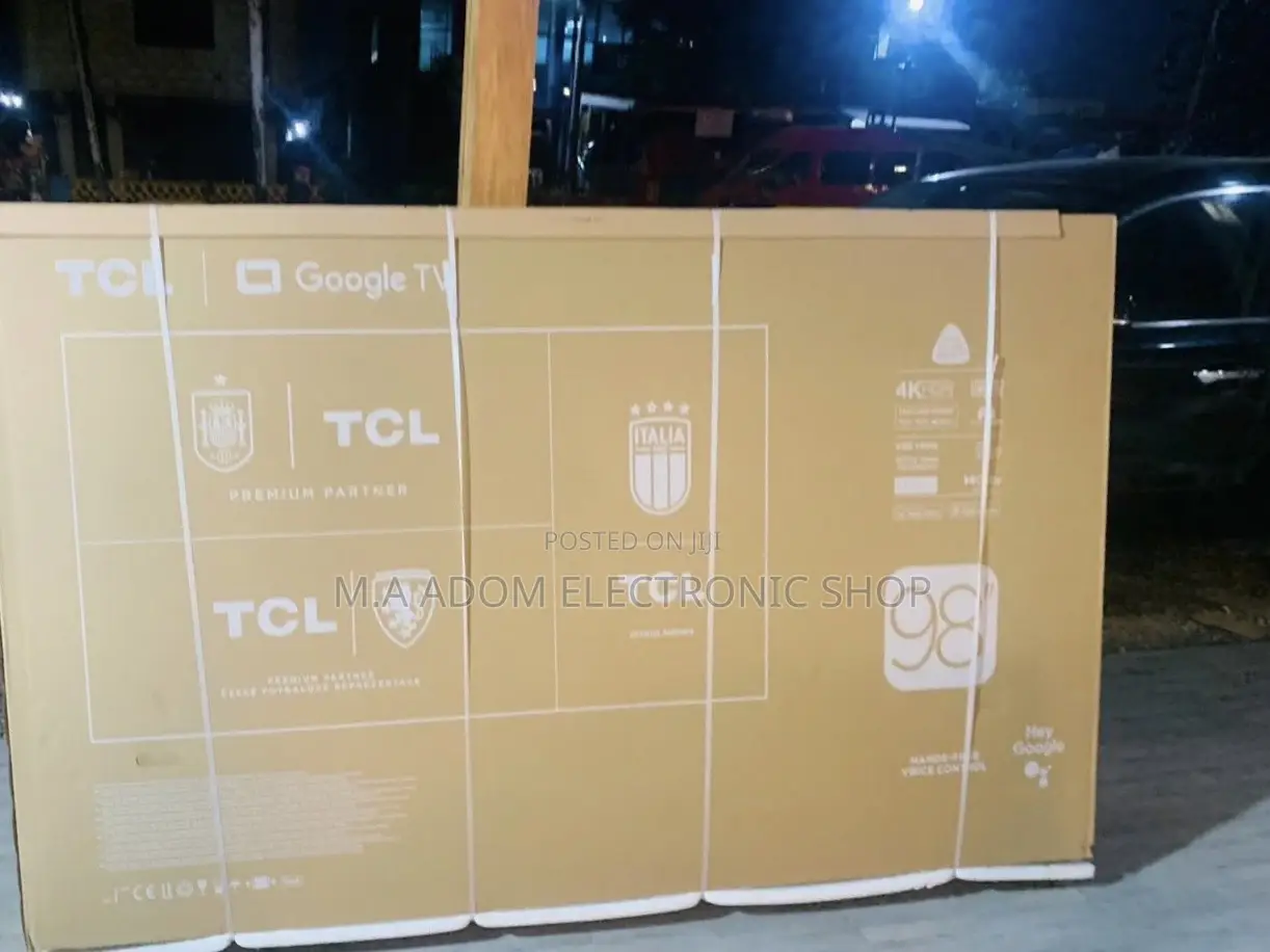 Energy Efficient TCL 98P745 98 Inch Uhd Smart Led Tv.