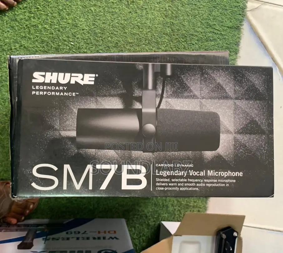 Shure Sm7b Cardioid Dynamic Microphone