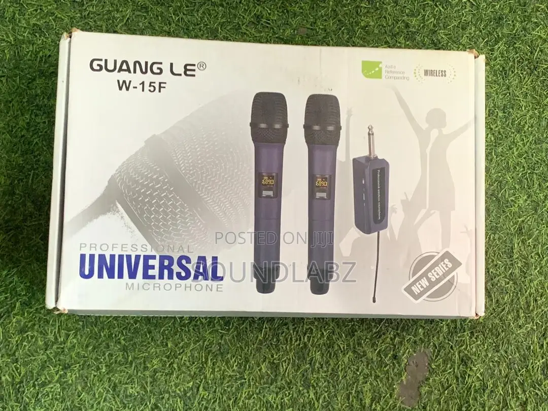 Guang-Le W-15f Universal Handheld and Lapel Microphone