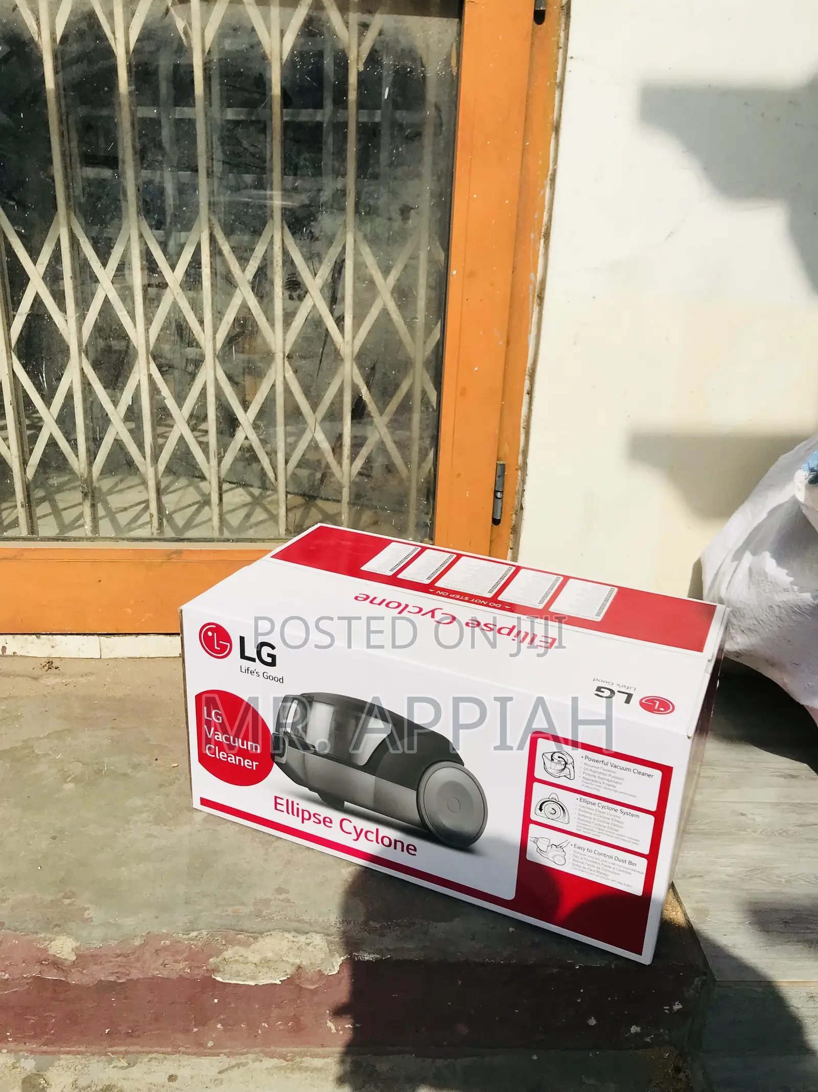Get Quality LG Electric Vacumm Cleaner(White/Black).