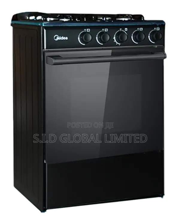 Midea 60x60cm Gas Cooker With 4 Burner BME62058-D-S