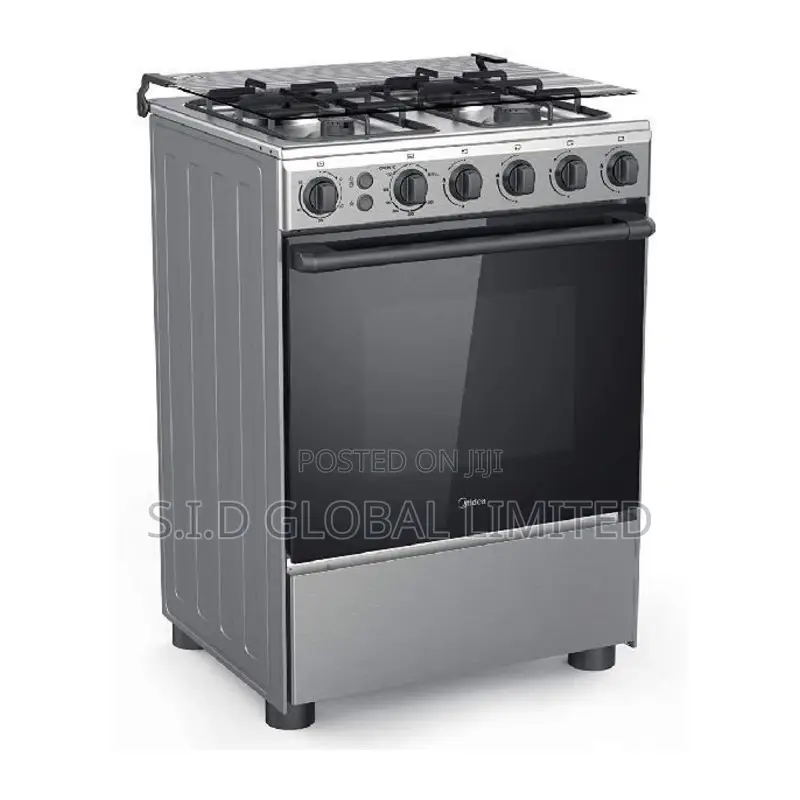 Midea 60x60cm Gas Cooker With 4 Burner BME62058-D-S