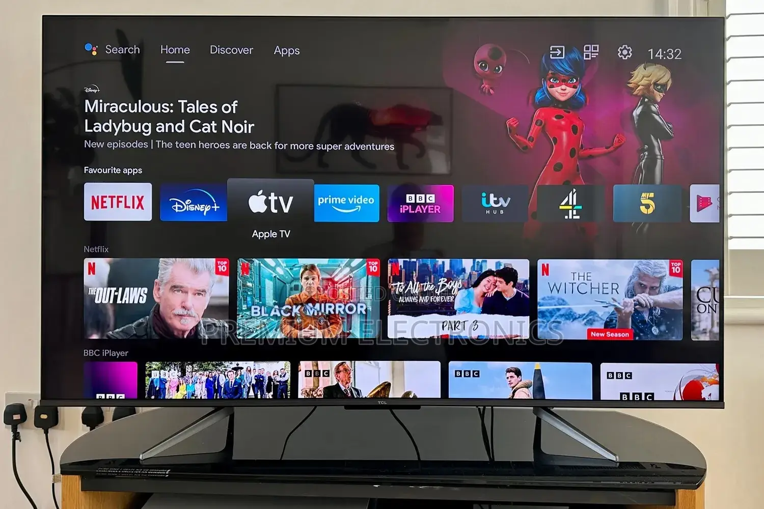 Quantum Dot | Hdr10+ Qled, Apple Airplay, TCL Android 55t6d Model