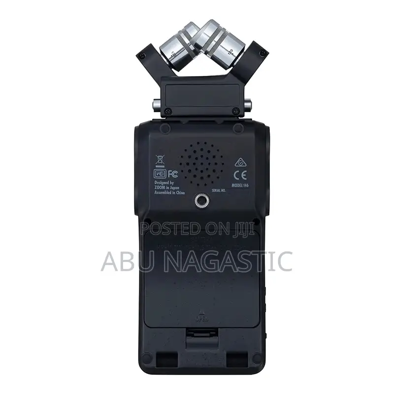 Zoom H6 All Black 6 Input Handy Recorder
