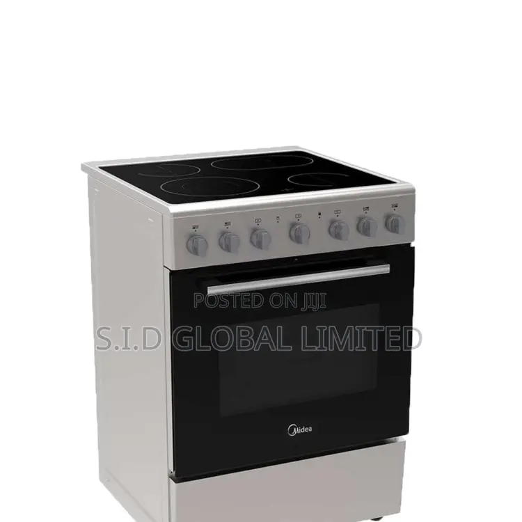 Midea 4 Burner Electric Hob With Oven 6060dme4r109