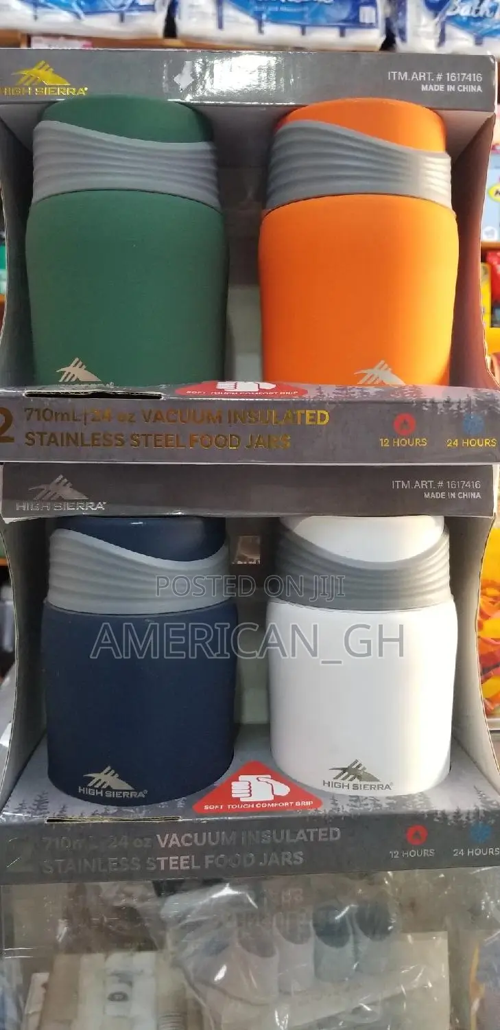 High Sierra Stainless Steel Insulated Food Storage Jar 709ml