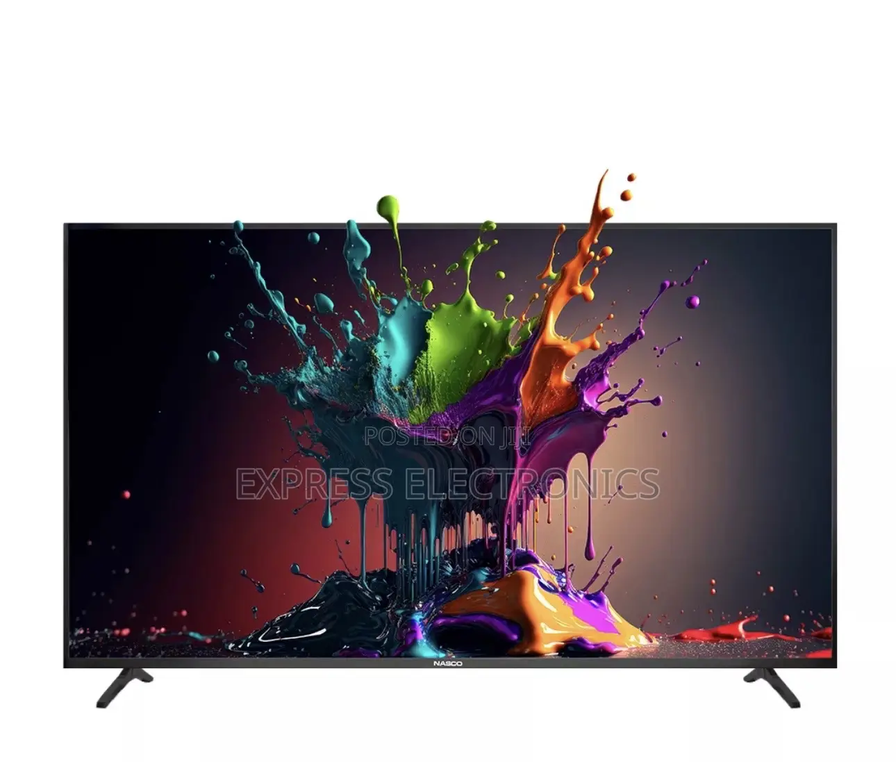 Electric Tv Asano 32” Satellite Sleek Tv Glossy Led Smart.