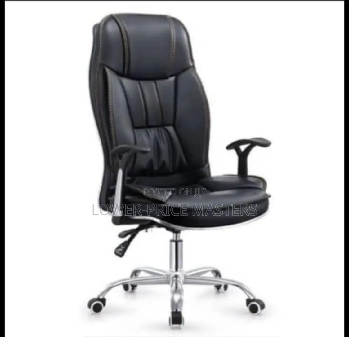 Leather Adjustable Office Swivel Chair