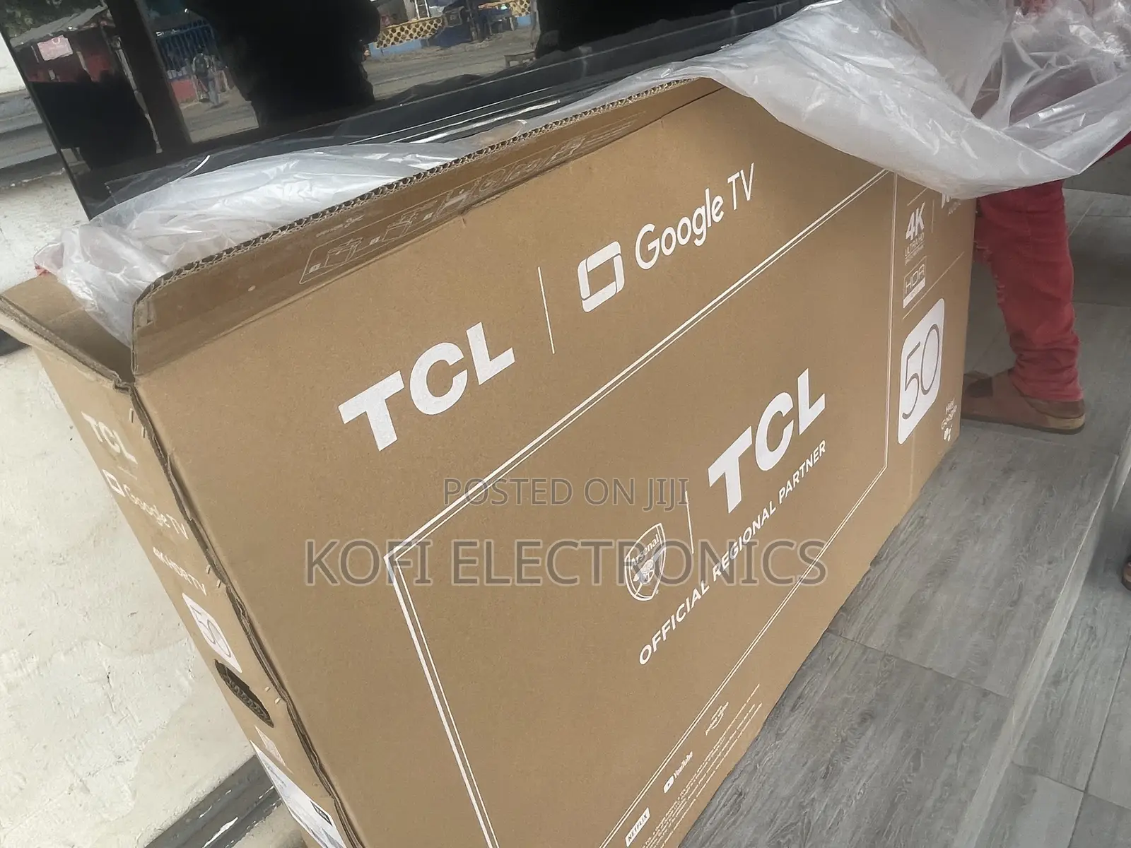 TCL 50" UHD Smart Android TV With Striking Brightness