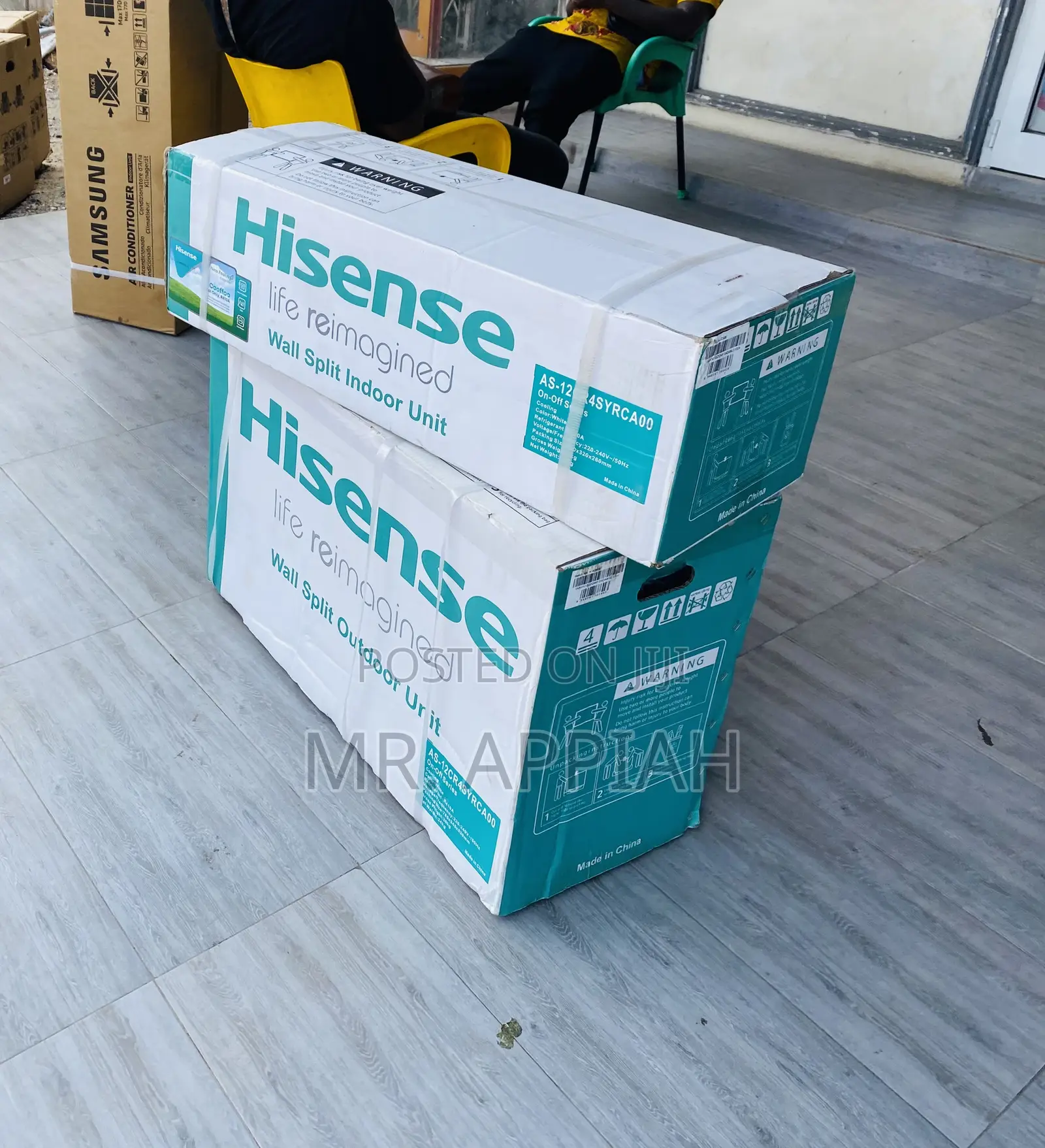 Purchase Durable Hisence 2.5hp Split Type Electric Ac.