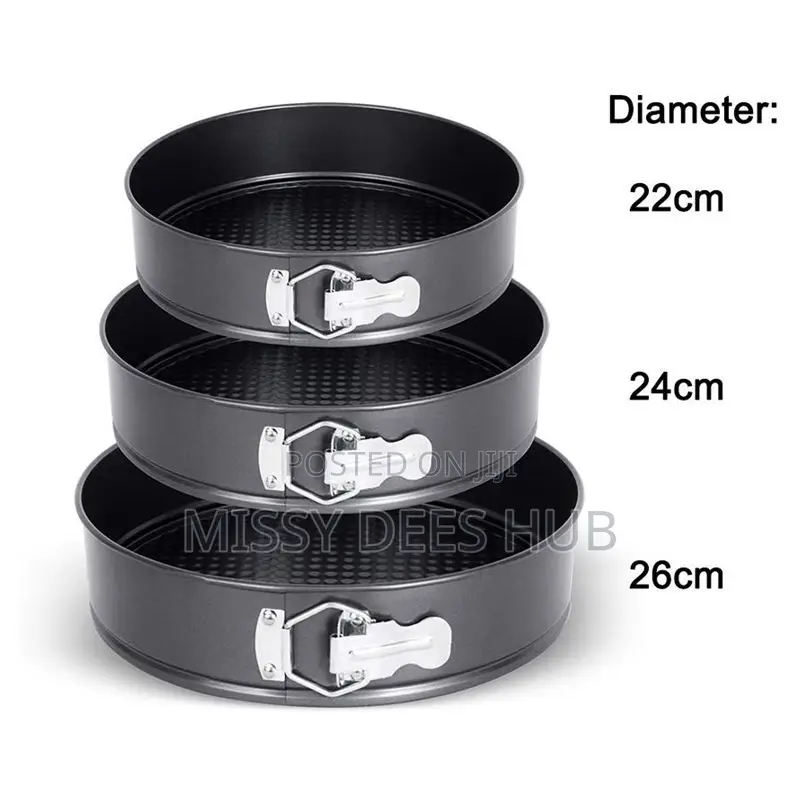 3pcs Round Cake Pans Set