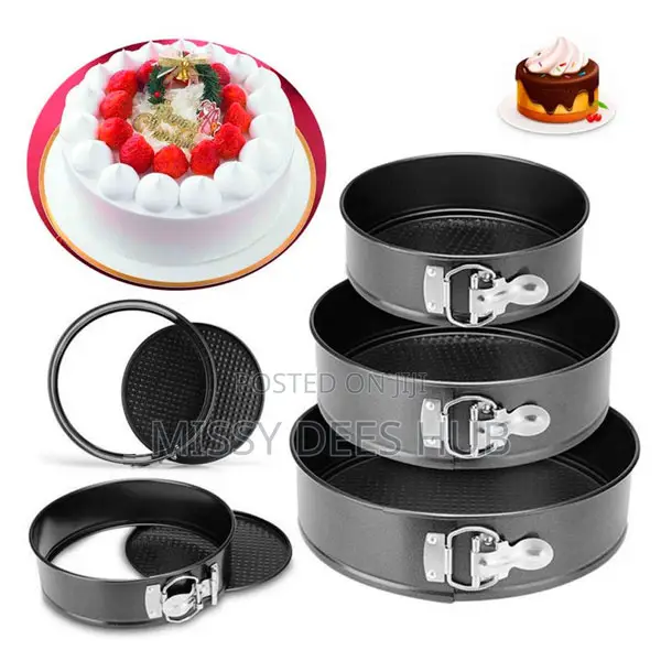 3pcs Round Cake Pans Set
