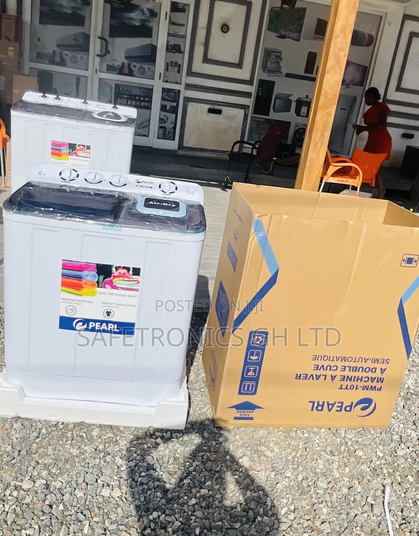Semiautomatic Pearl 10kg Topload Original Washingmachine