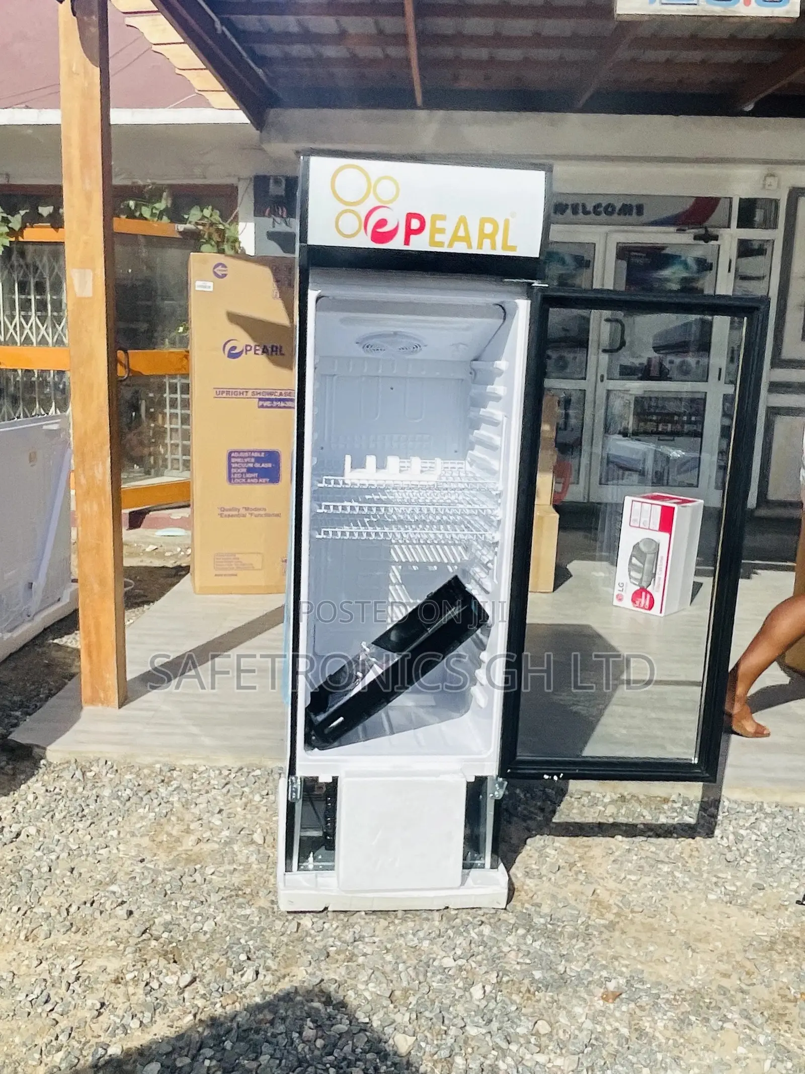 Available Pearl Display Singledoor PVC-316 Fridge
