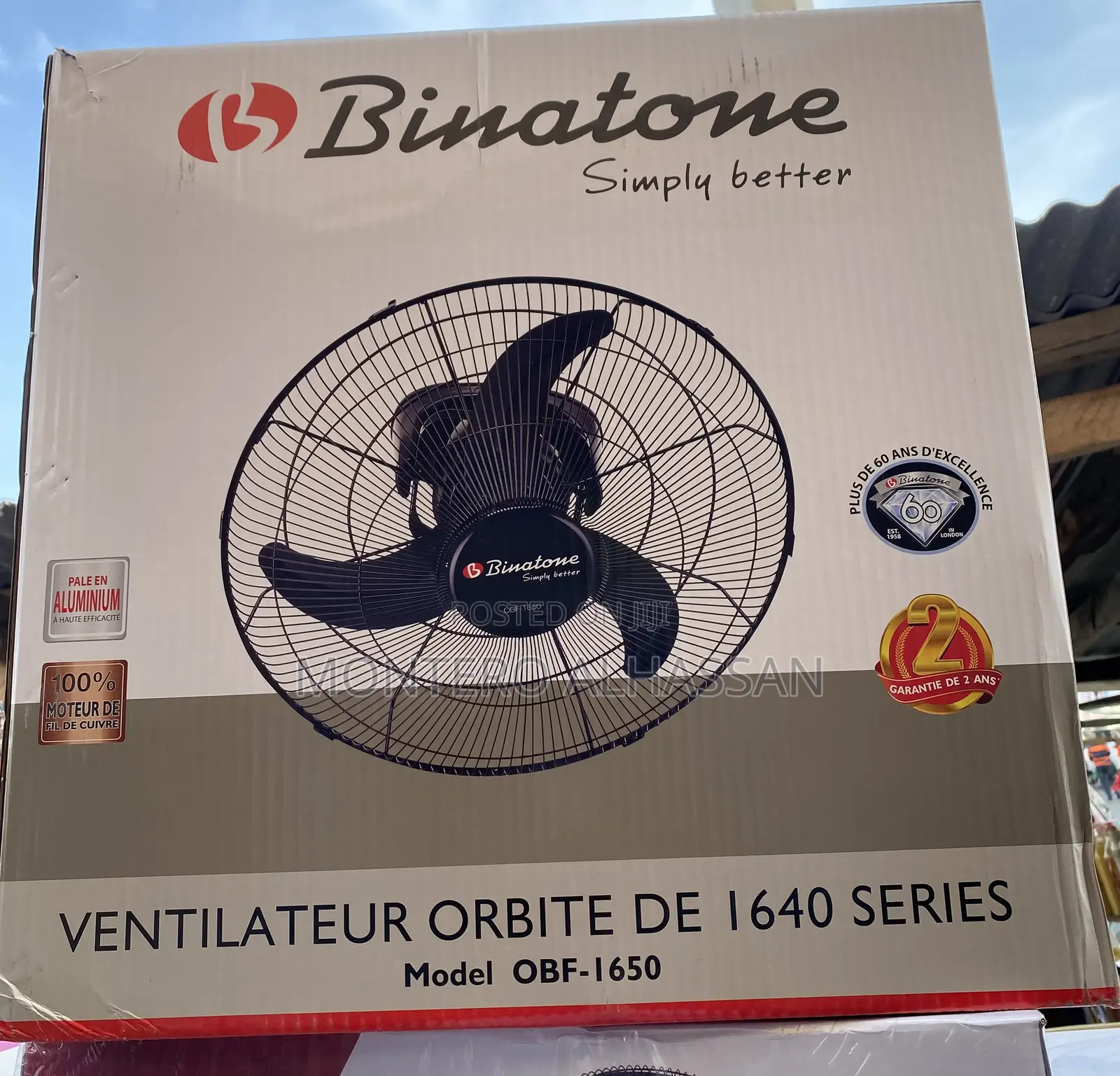 Binatone Obit Fan 16 Inches