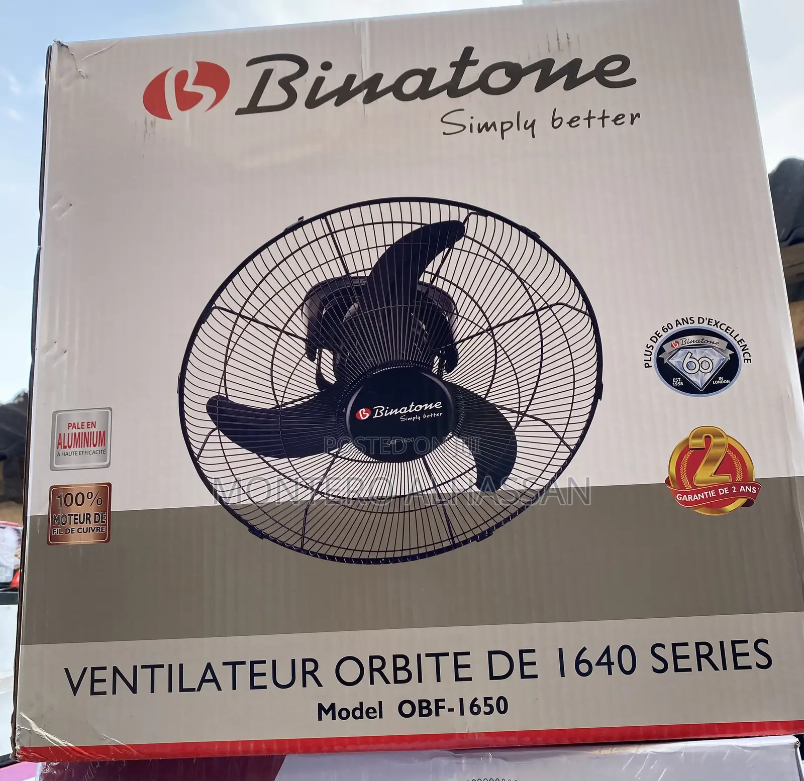 Binatone Obit Fan 16 Inches