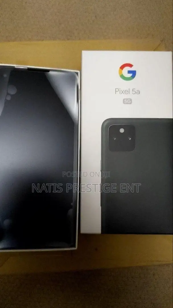 New Google Pixel 5a 5G 128 GB Black