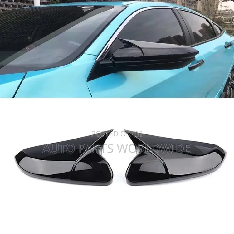 Honda Civic X Horn Carbon Fibre Mirror Covers