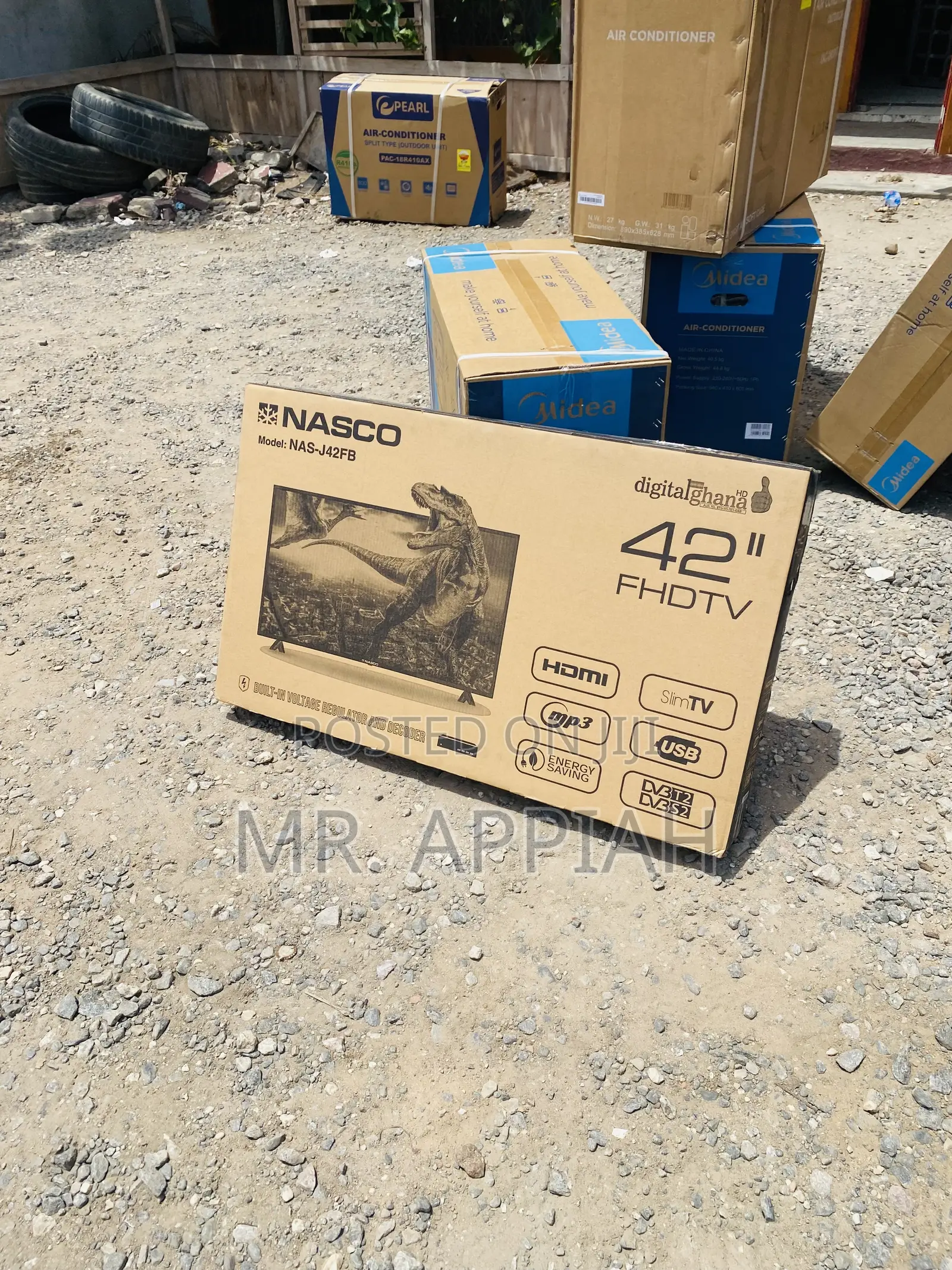 Fresh in Box Nasc 42 Inch Digital Satellite Led Tv.