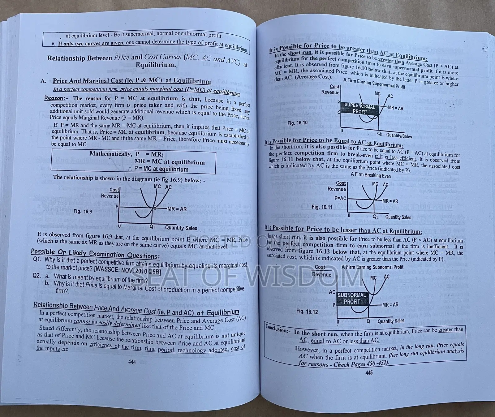 Economics for Wassce-Cocastic