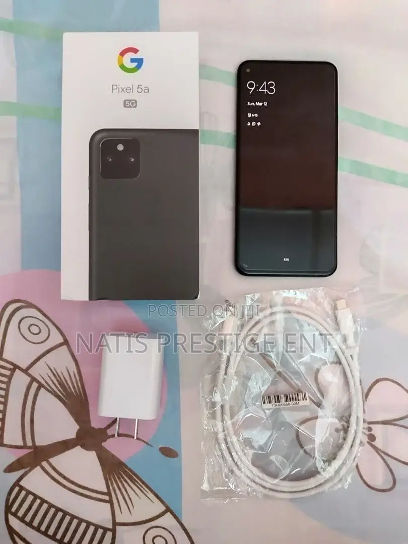 New Google Pixel 5a 5G 128 GB Black