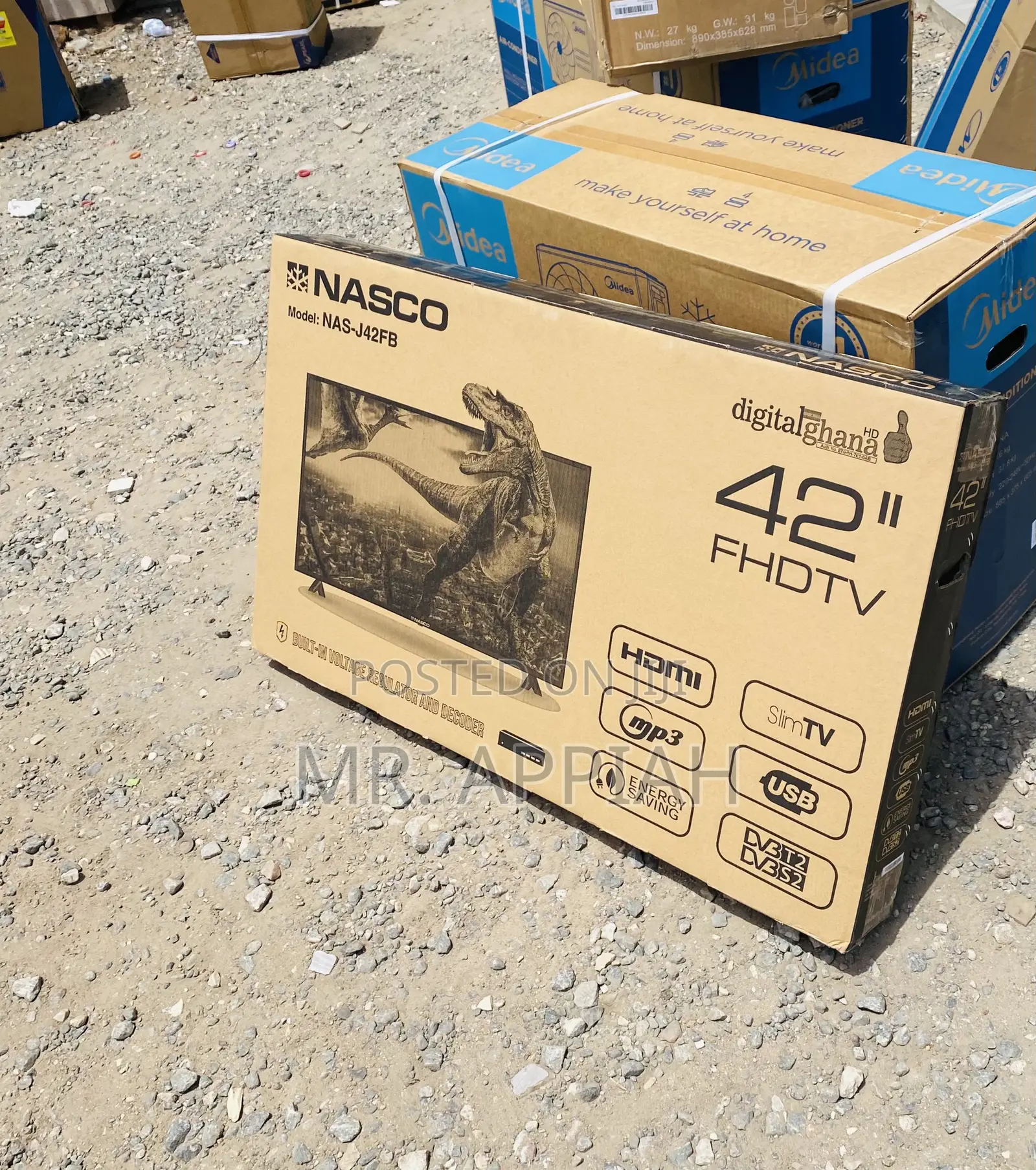 Nasco 42 Inch Full HD Digital Satellite Led Tv.
