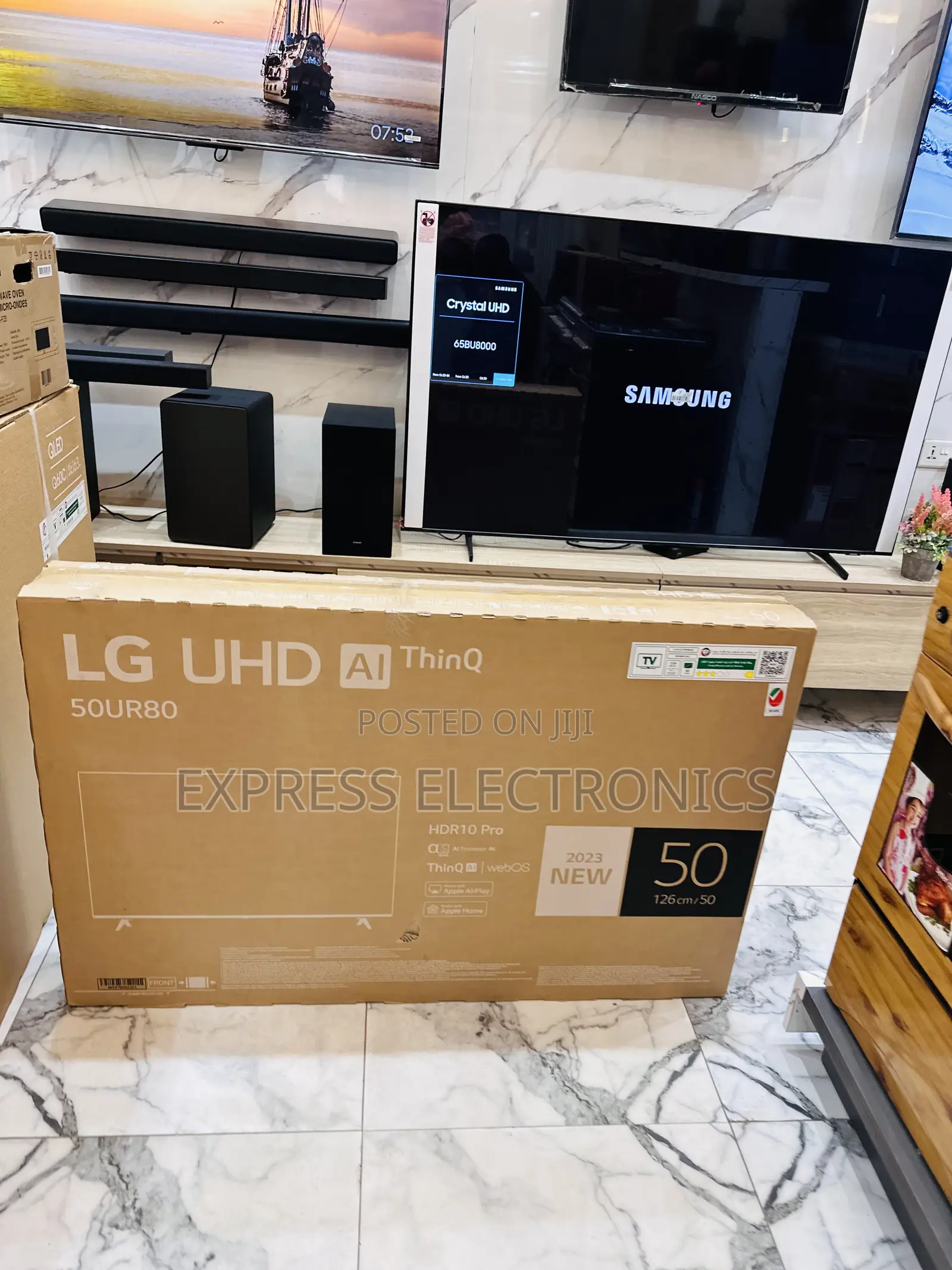 Triluminos UHD Images LG Tv 50”UR78