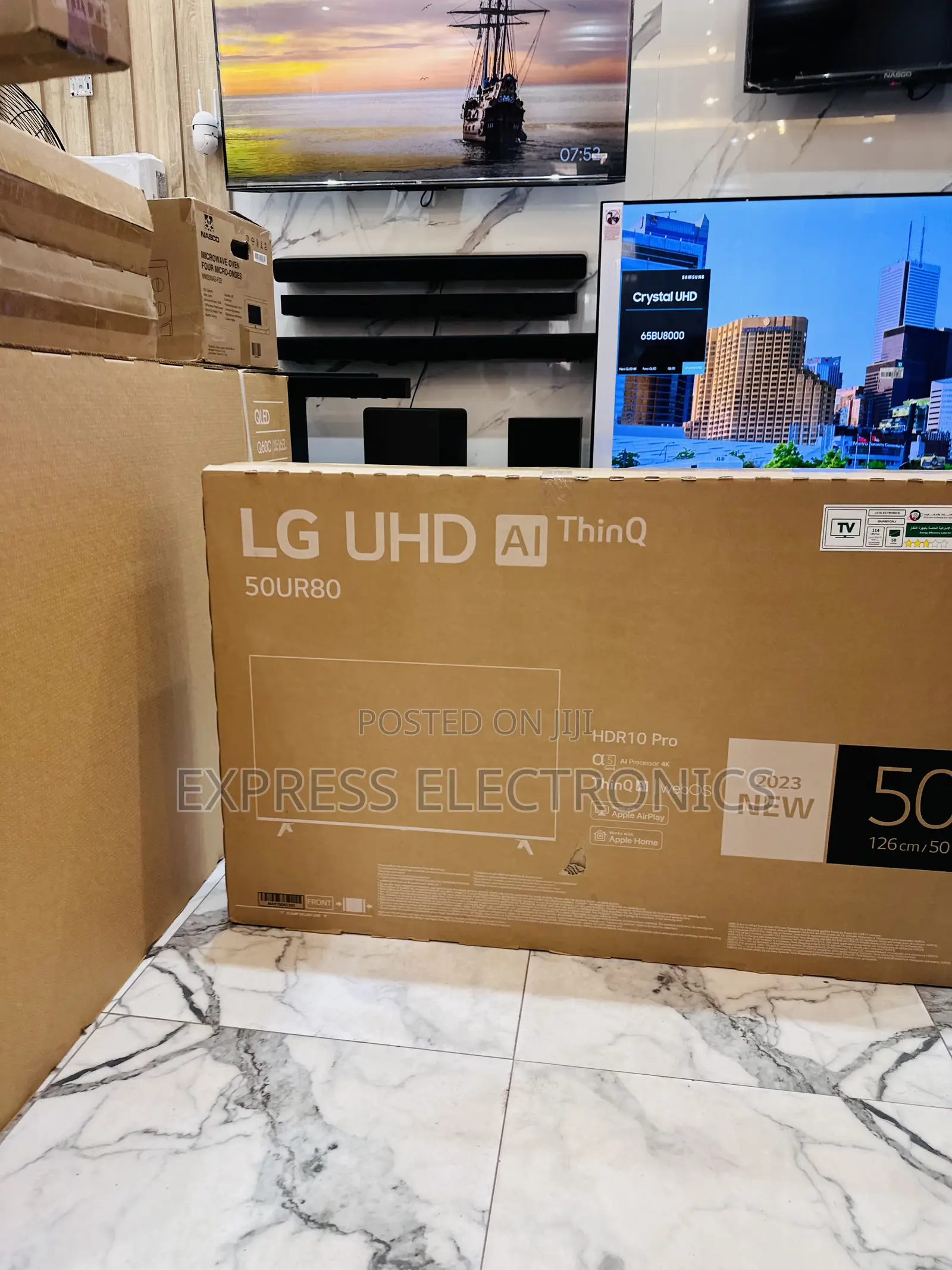 True Cinematic Experience UHD Smart Lg 50” Ur78