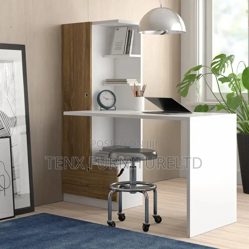 Computer Desk Off White / Zipcode Design