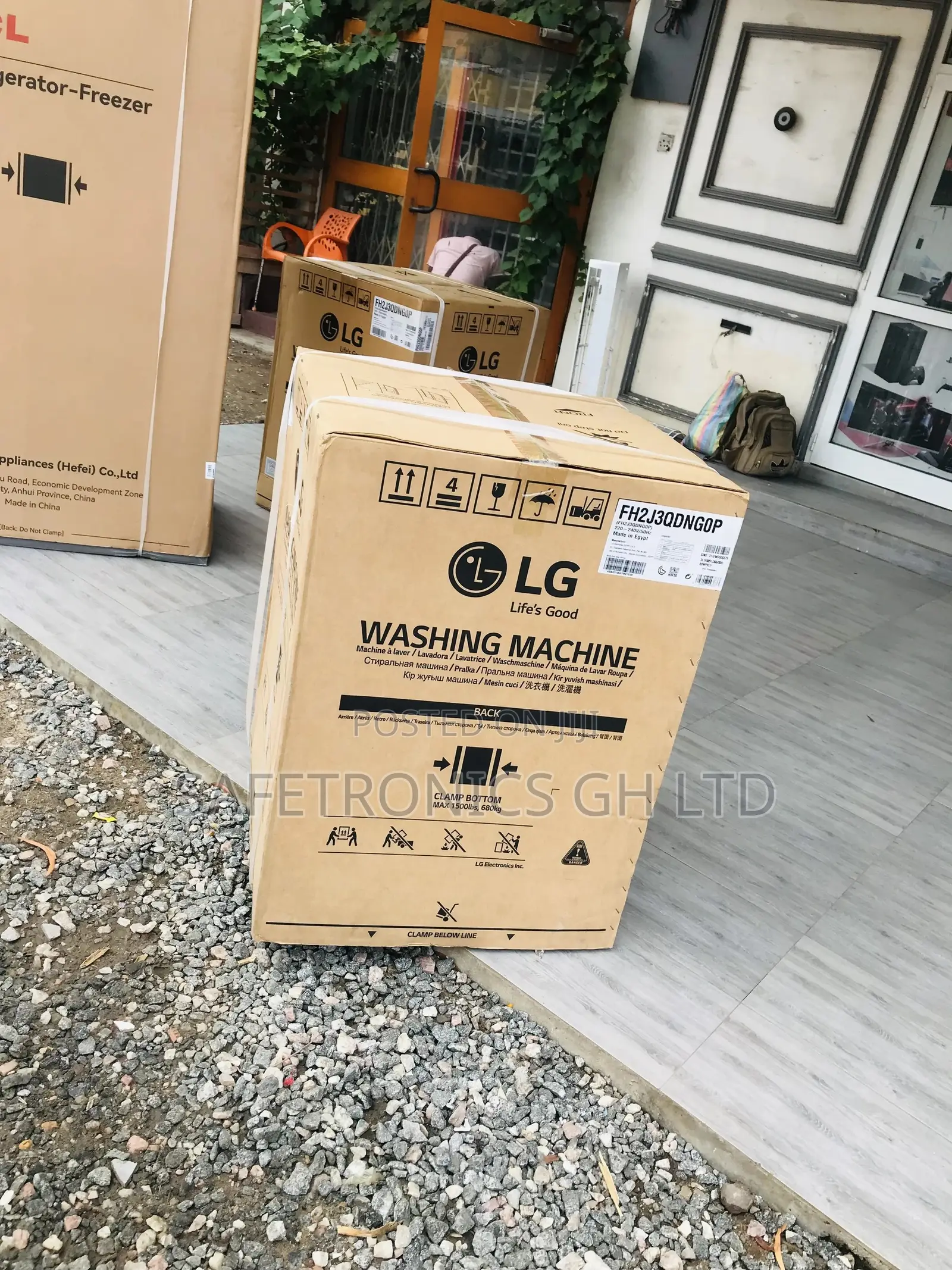 Original FH2J3QDNG0P LG 7kg Frontload Washingmachine
