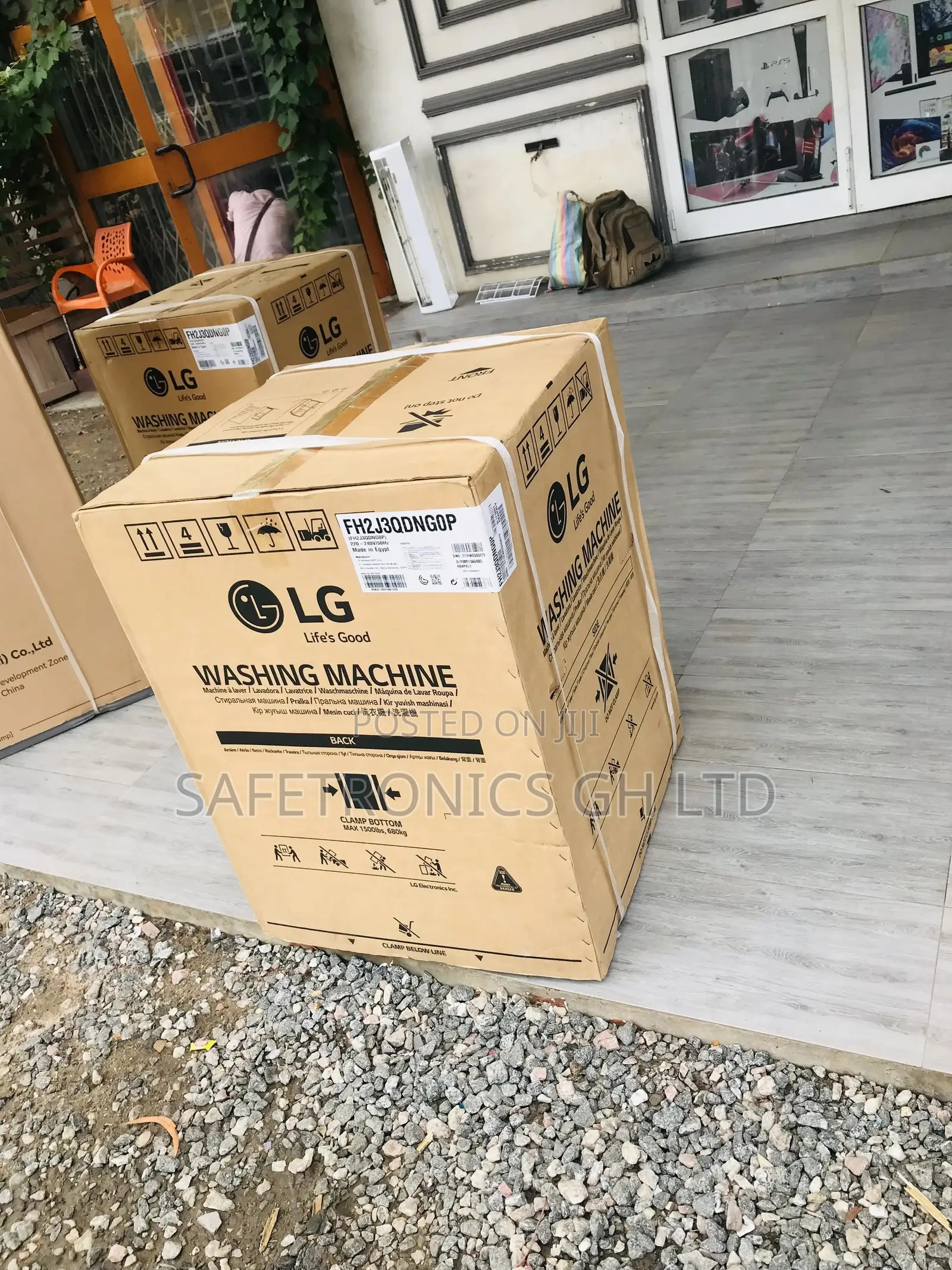 Fullyautomatic 7kg Frontload LG FH2J3QDNG0P Washingmachine