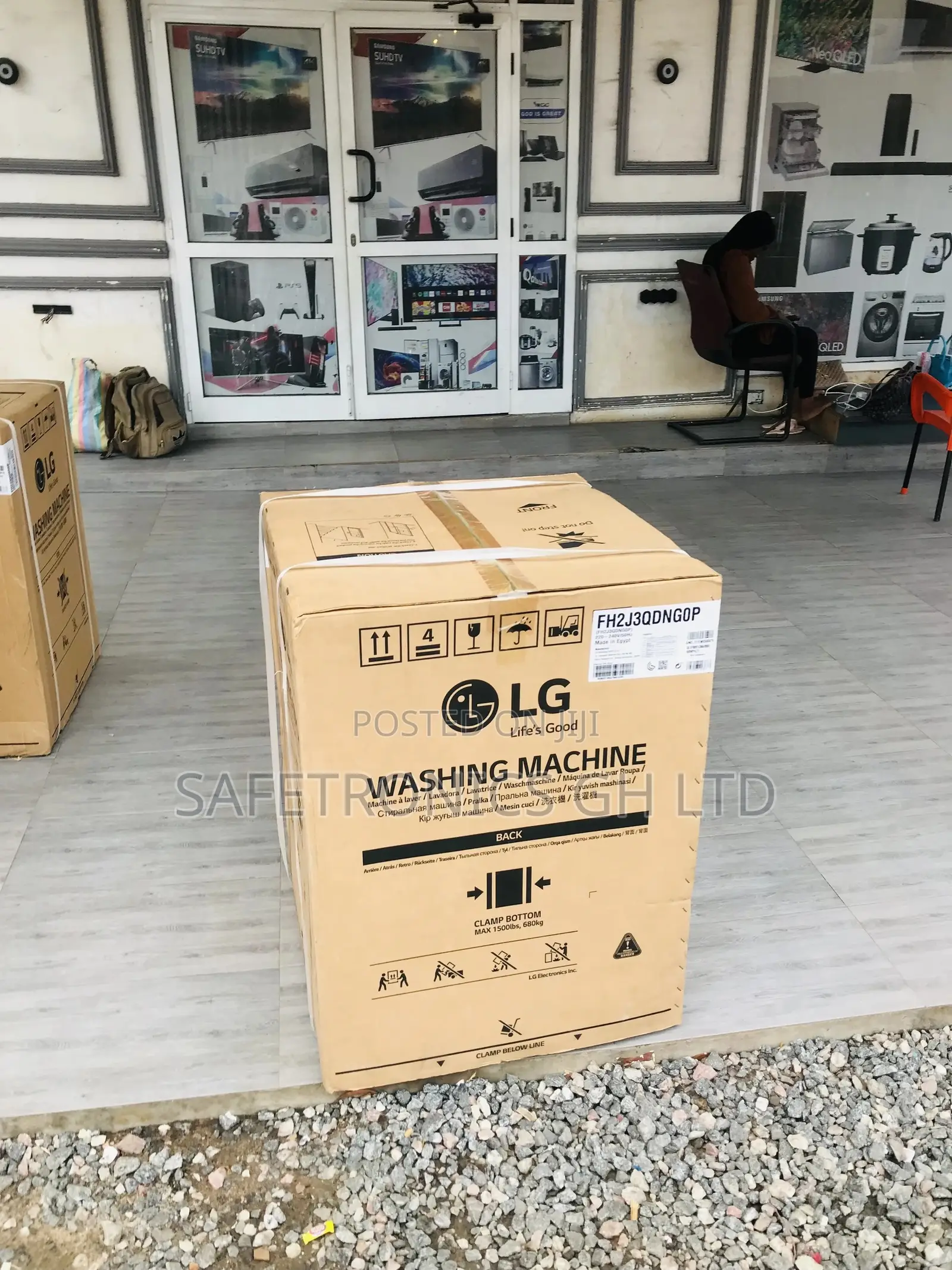 Frontload Durable FH2J3QDNG0P 7kg LG Washingmachine