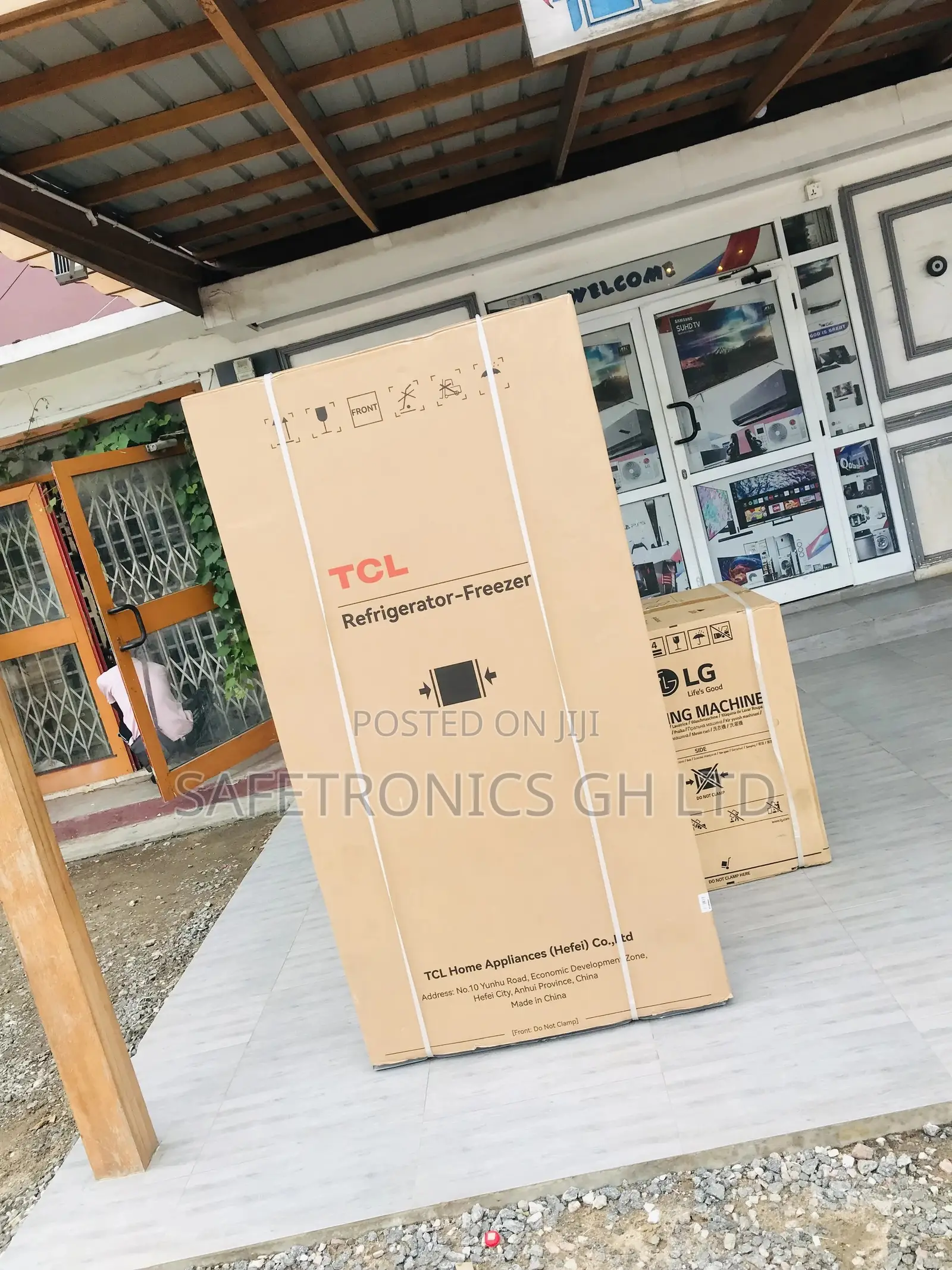 Durable LG P460CD Gray TCL French 4 Doors Fridge