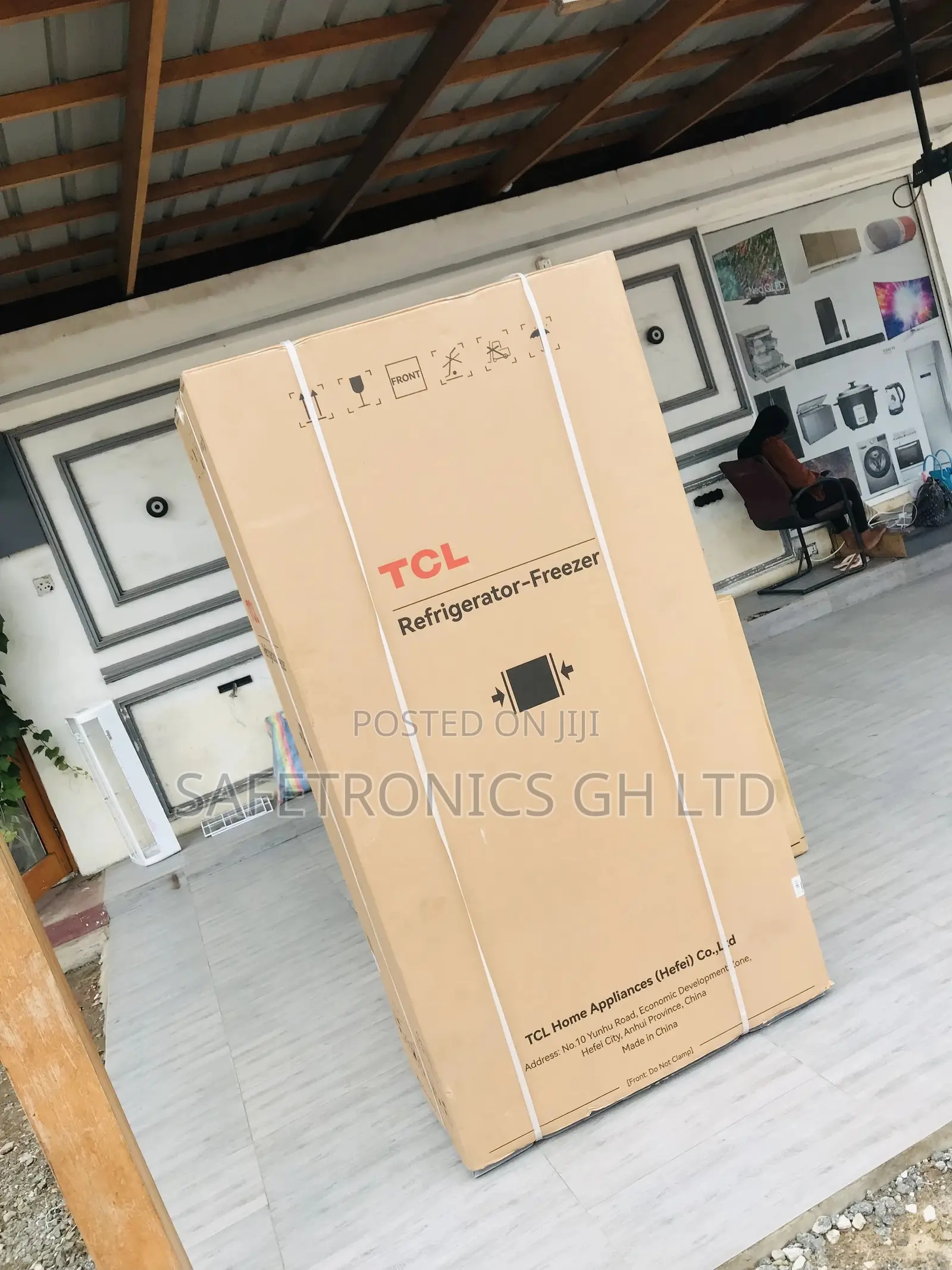 Available Gray P460CD French 4 Doors TCL Fridge
