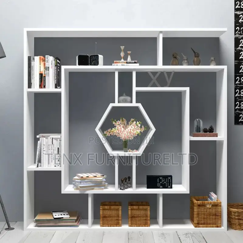 Bookcase Geome (Off White)