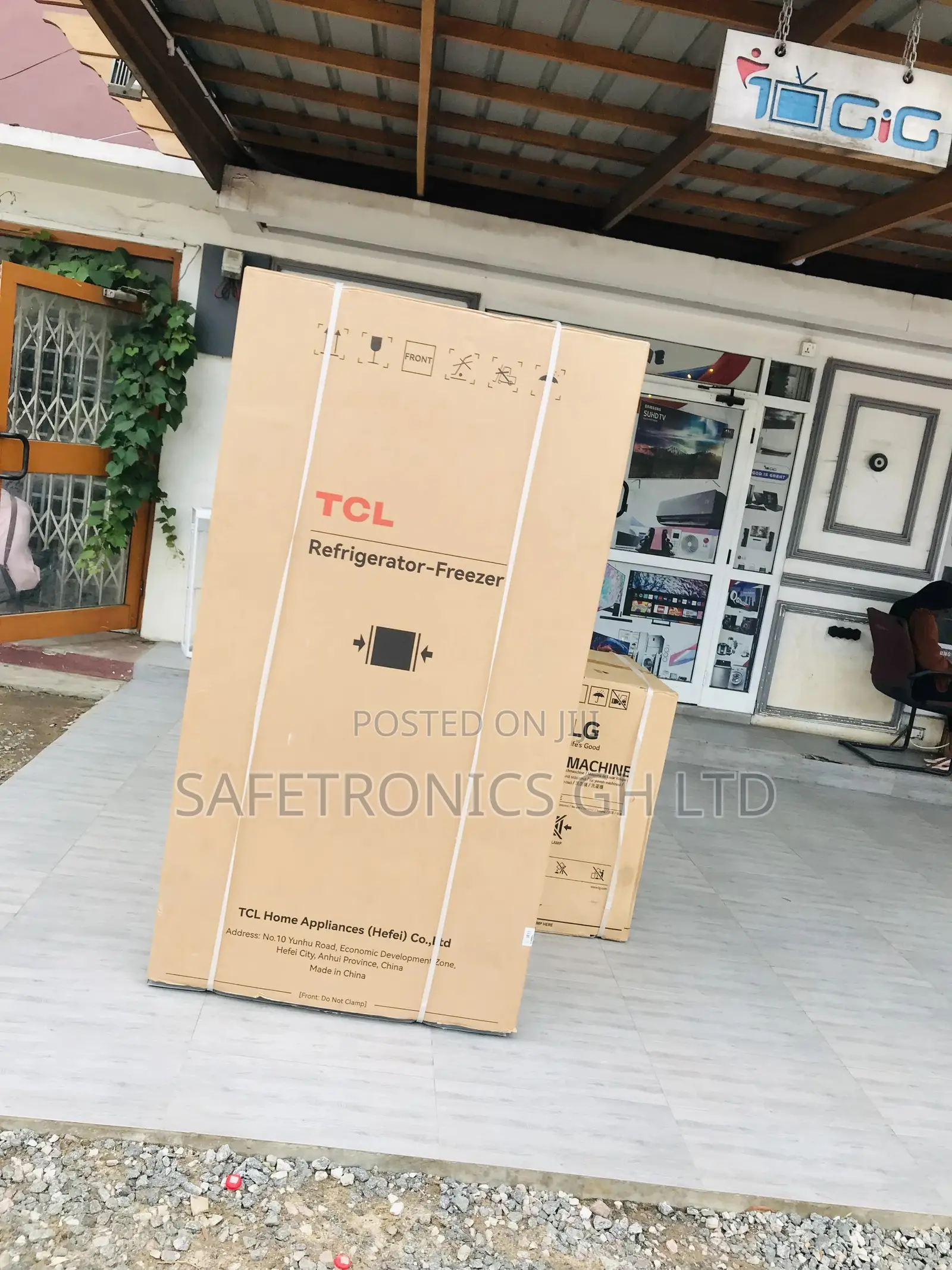Gray P460CD TCL Bottomfreezer French 4 Doors Fridge