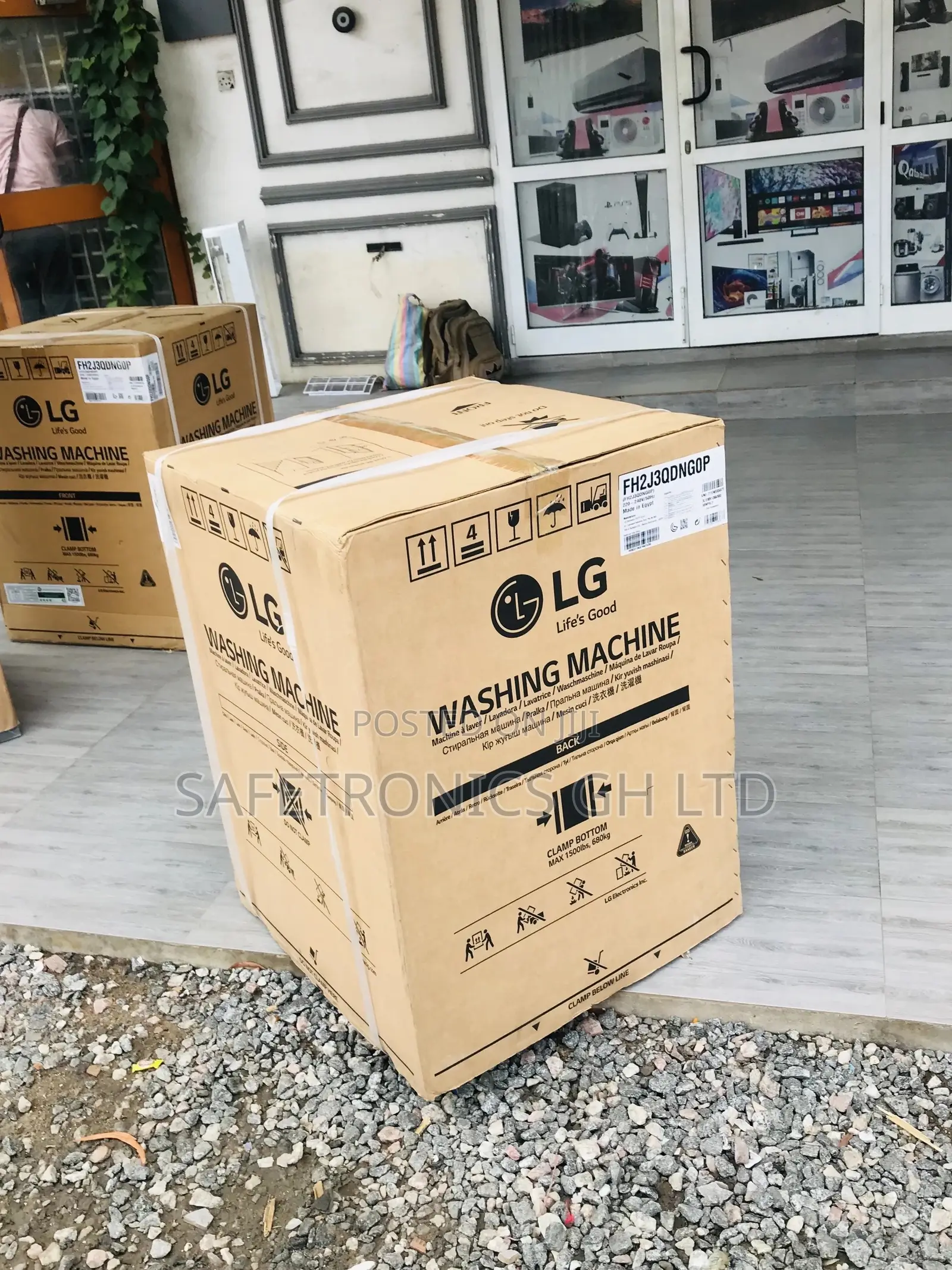 Lastest FH2J3QDNG0P Washingmachine Frontload 7kg LG