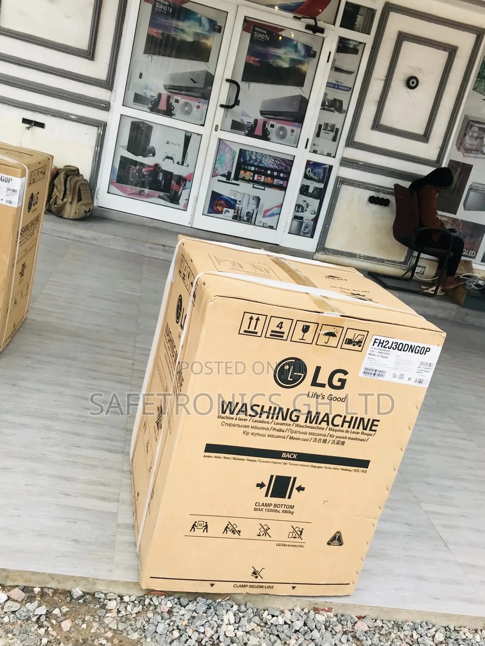FH2J3QDNG0P LG Frontload 7kg Washingmachine