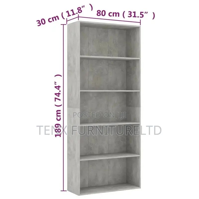 Bookshelves / Sleek Concreate