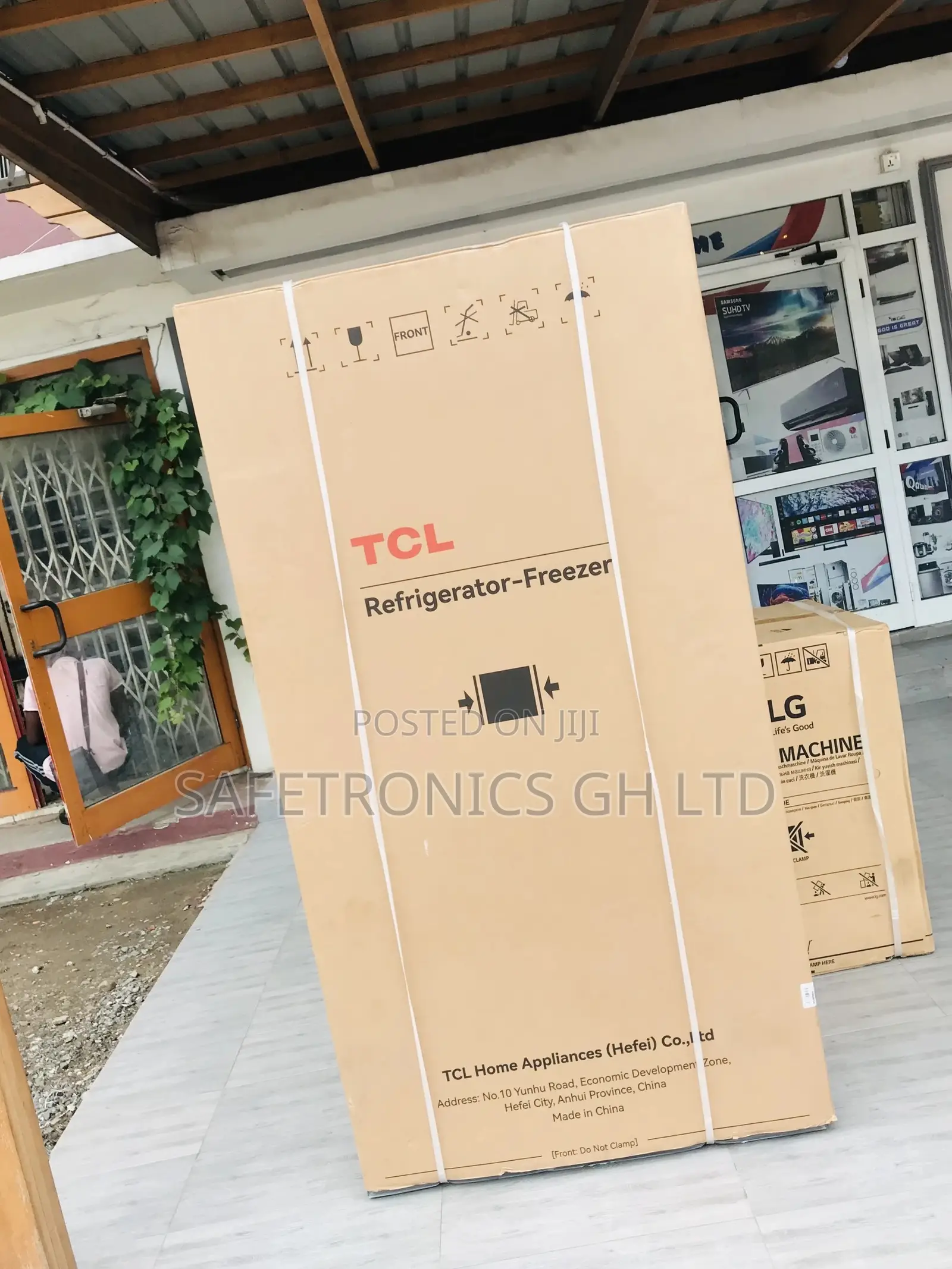 4 French Door P460CD TCL Bottomfreezer Gray Fridge