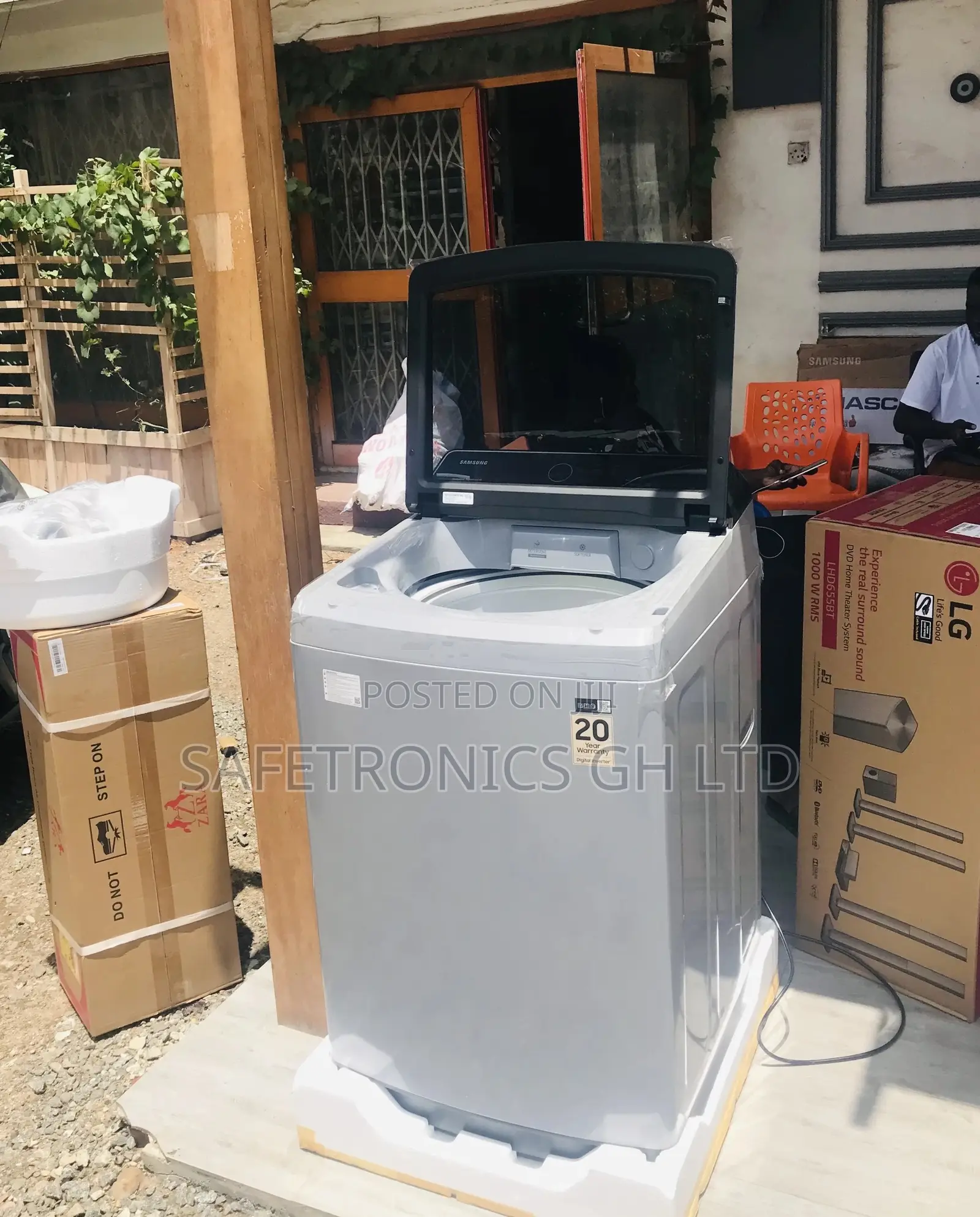 Samsung Gray Topload 16kg Semiautomatic Washingmachine
