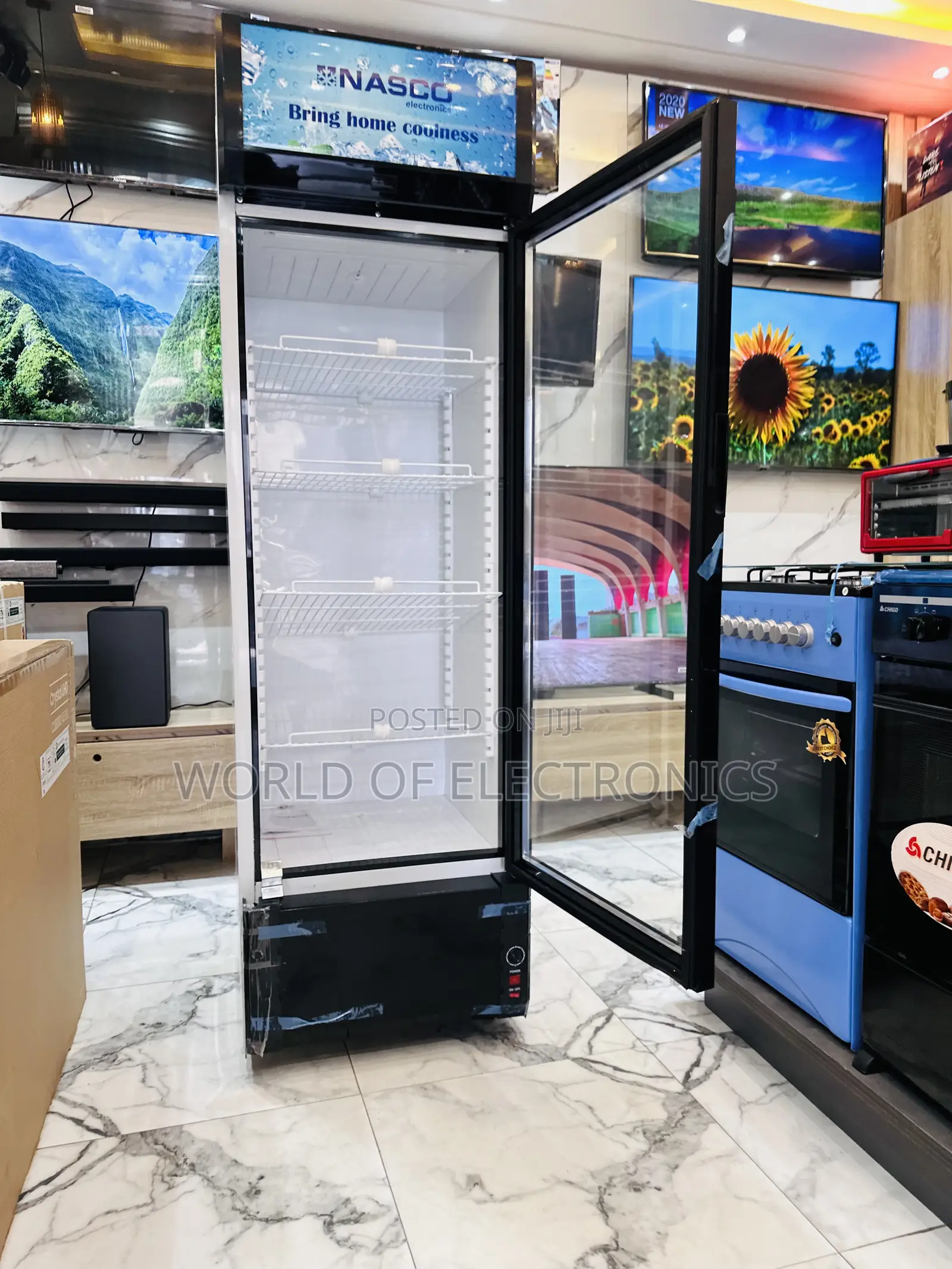 Very Chill Display Fridge Naafl360-1dr Nasco