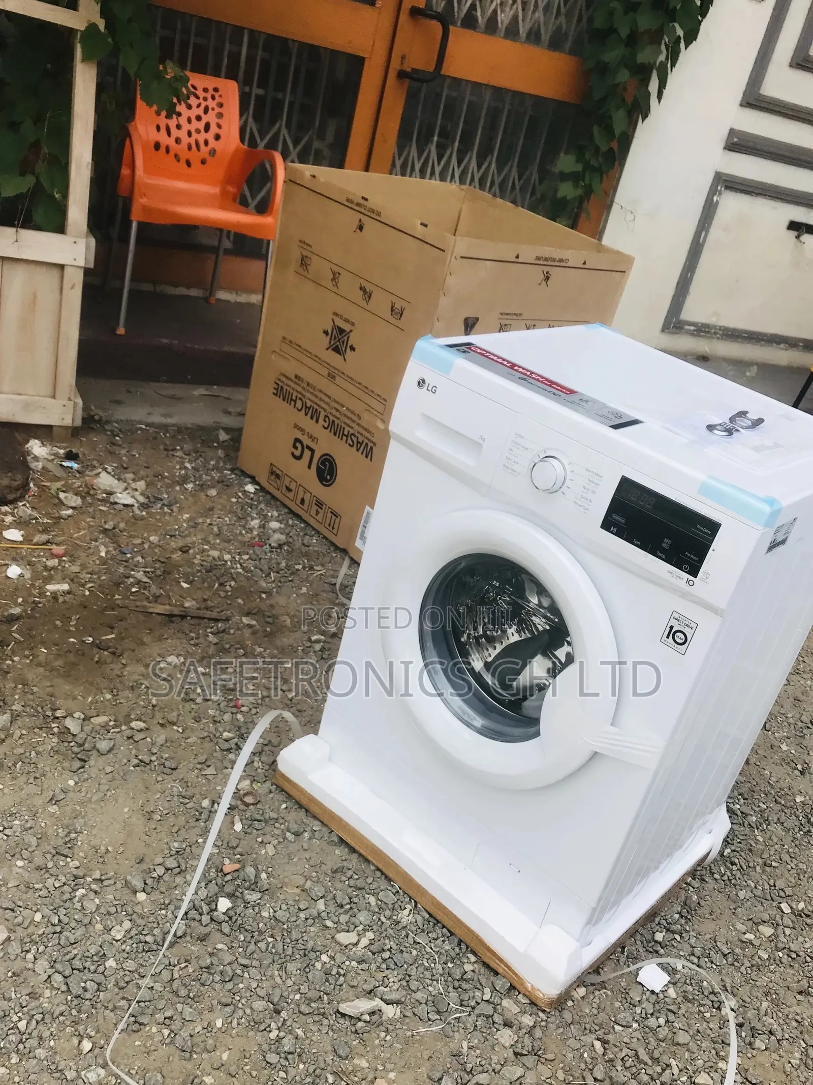 Original 7kg Fullyautomatic Frontload LG FH2J3QDNG0P Washer