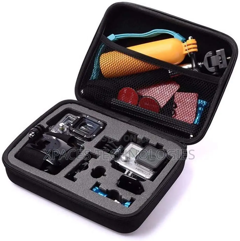 Triosport Shockproof Carrying Case Camera Bag for Gopro Hero