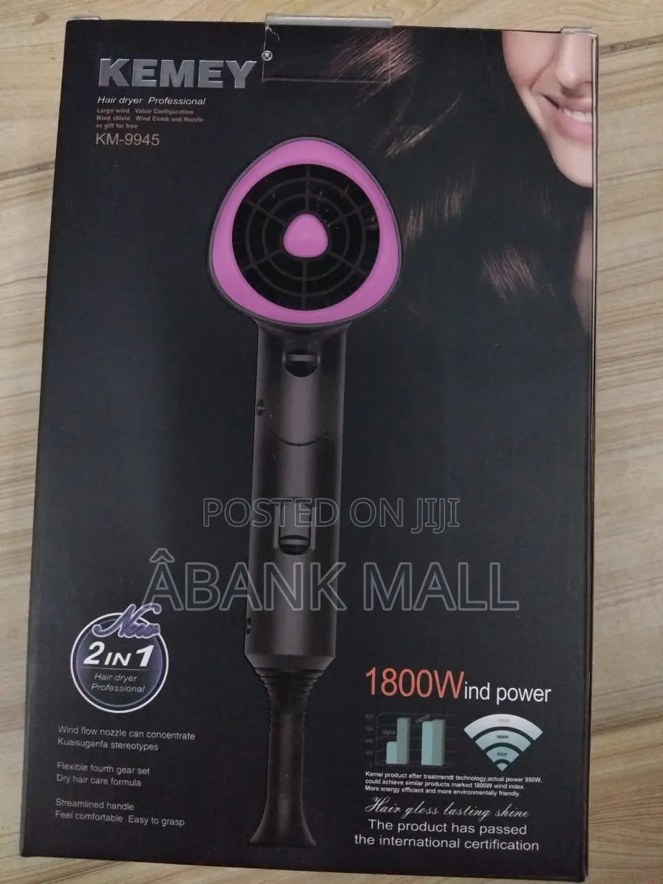 Hair Dryer (2in1) - (MK9945)