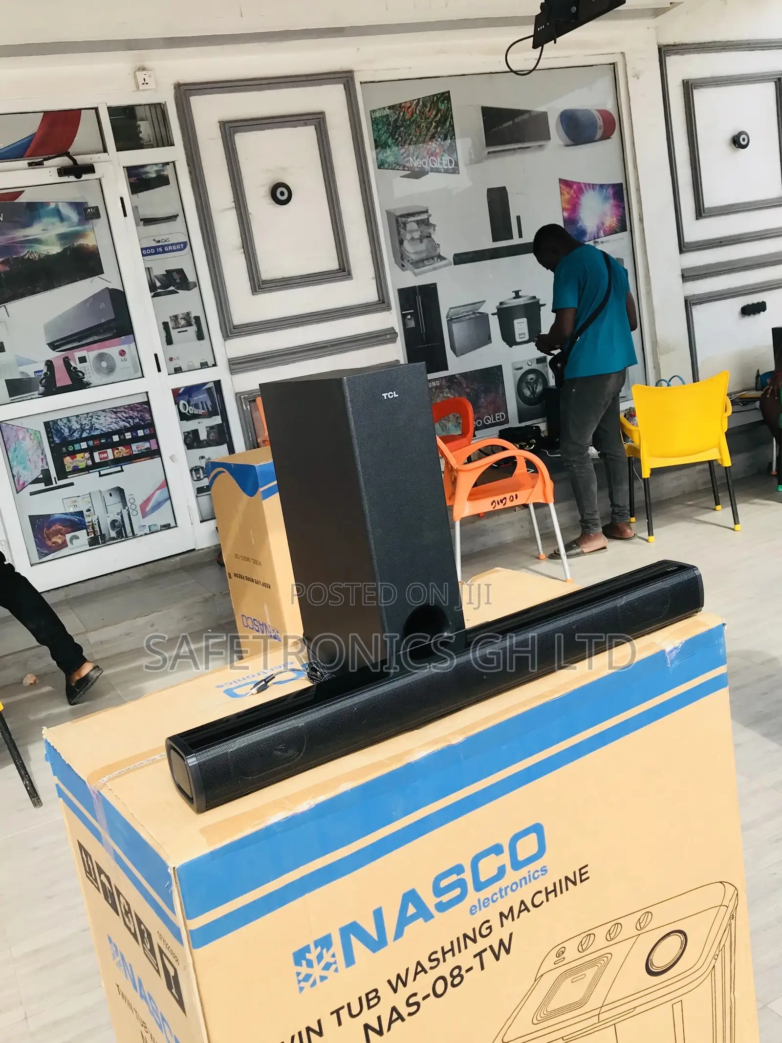 Durable Bluetooth Wireless TCL S522W Electric Soundbar