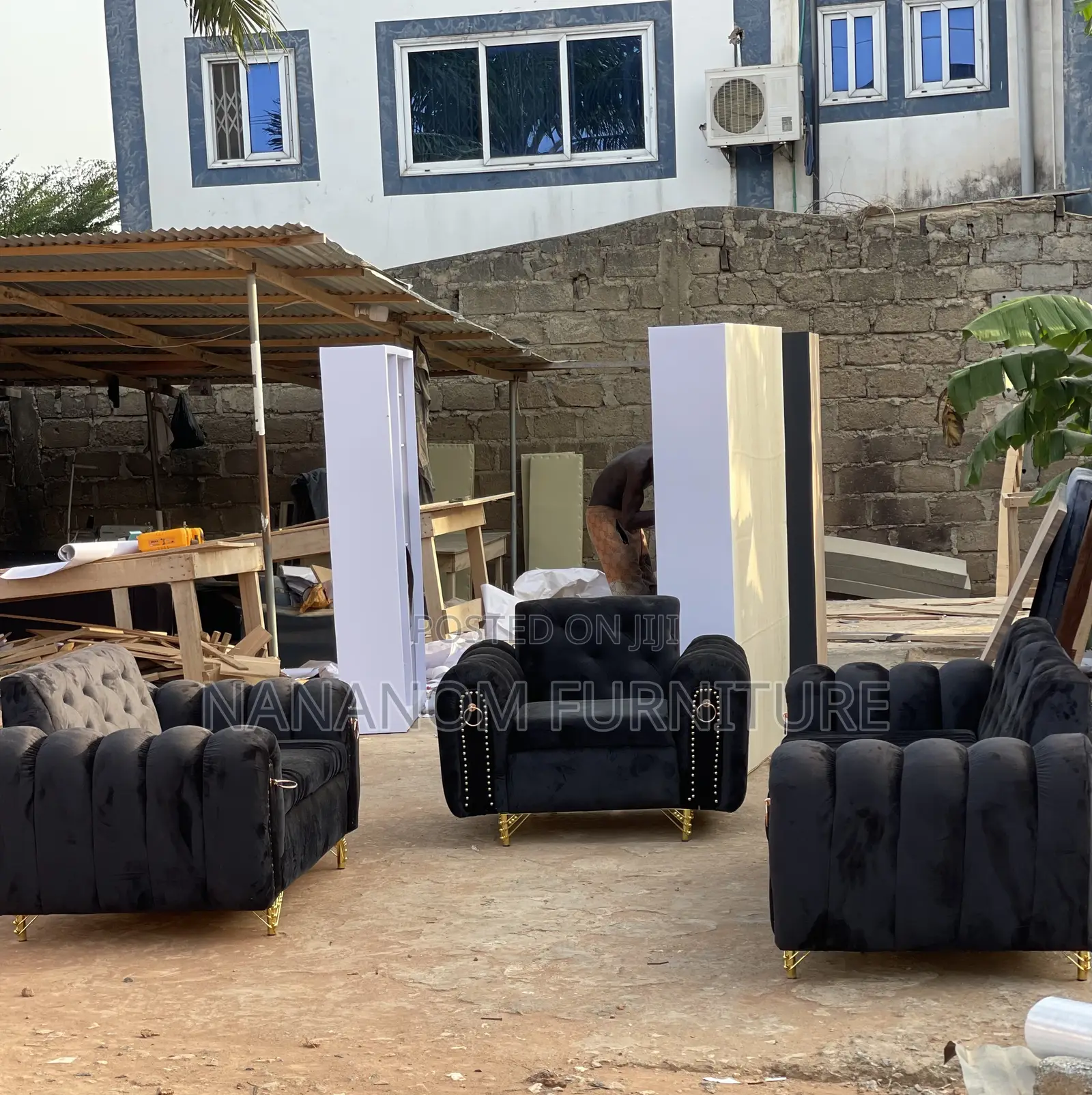 Modern Sofa Available as Seen