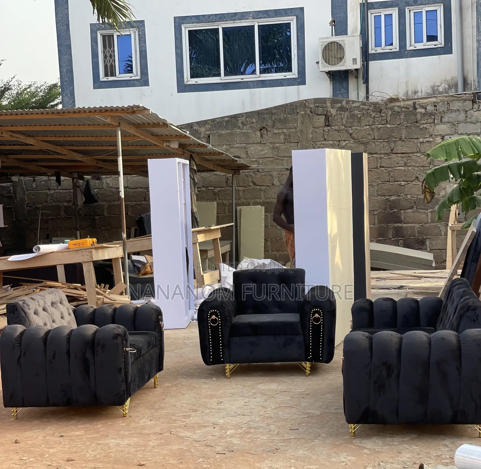 Modern Sofa Available as Seen