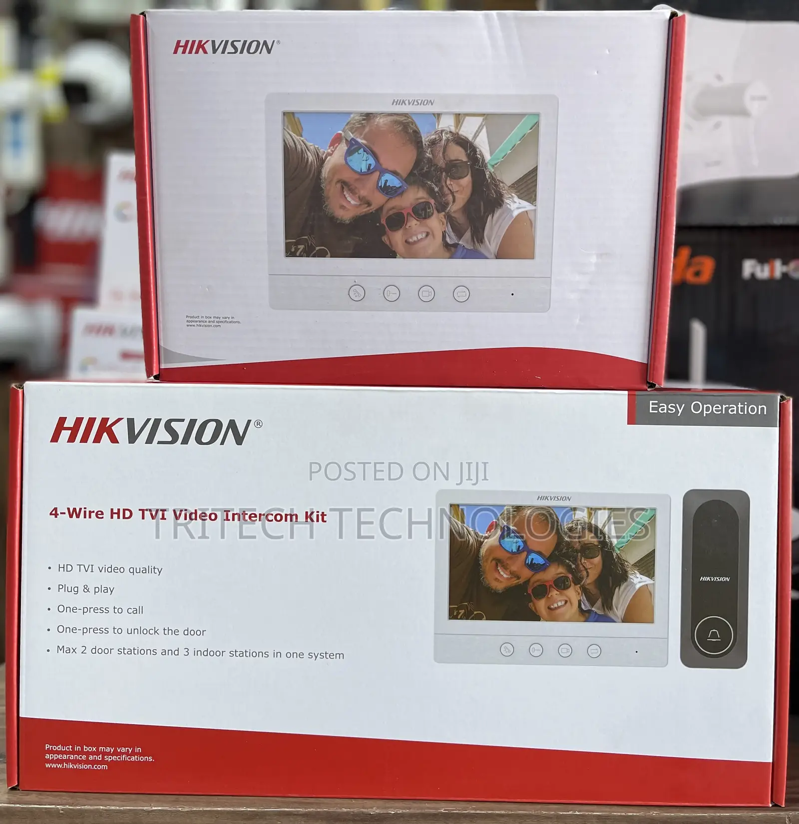 Hikvision Analog Intercom 2 Indoor Unit and 1 Outdoor Units